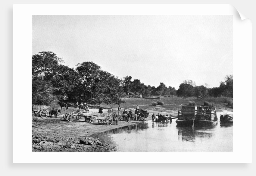 River scene, Rio Corrientes, Paraguay by Anonymous