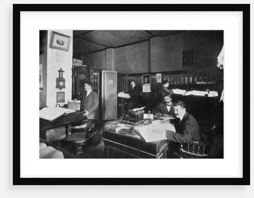 Offices of Perez and Sanjurio, importers and exporters, Asuncion, Paraguay by Anonymous