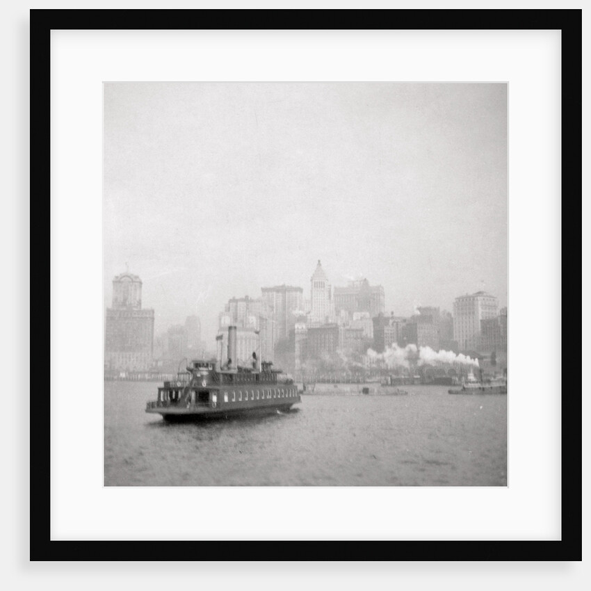 New York City from the river, USA by J Dearden Holmes