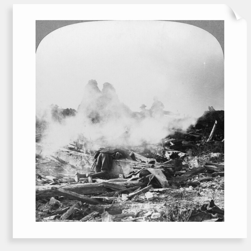The battle around the village of Gheluvelt, Flanders, Belgium, World War I by Realistic Travels Publishers