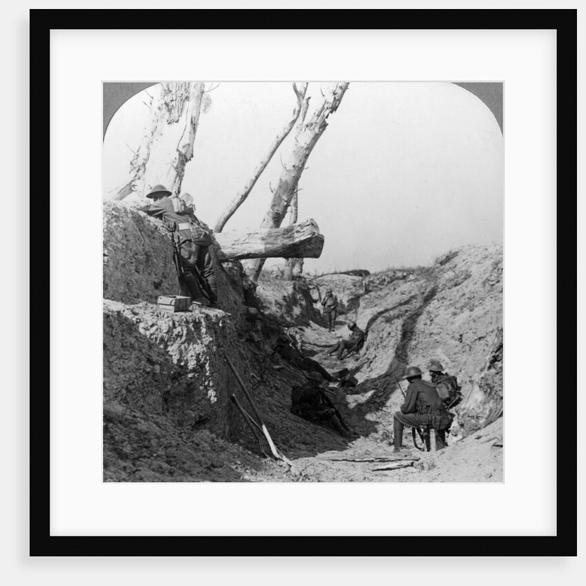 Holding the line at Dickebusch, Flanders, Belgium, World War I by Realistic Travels Publishers