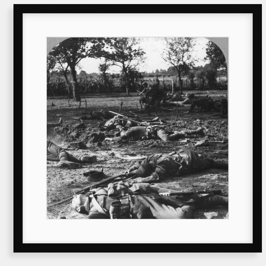 First World War battlefield scene by Realistic Travels Publishers