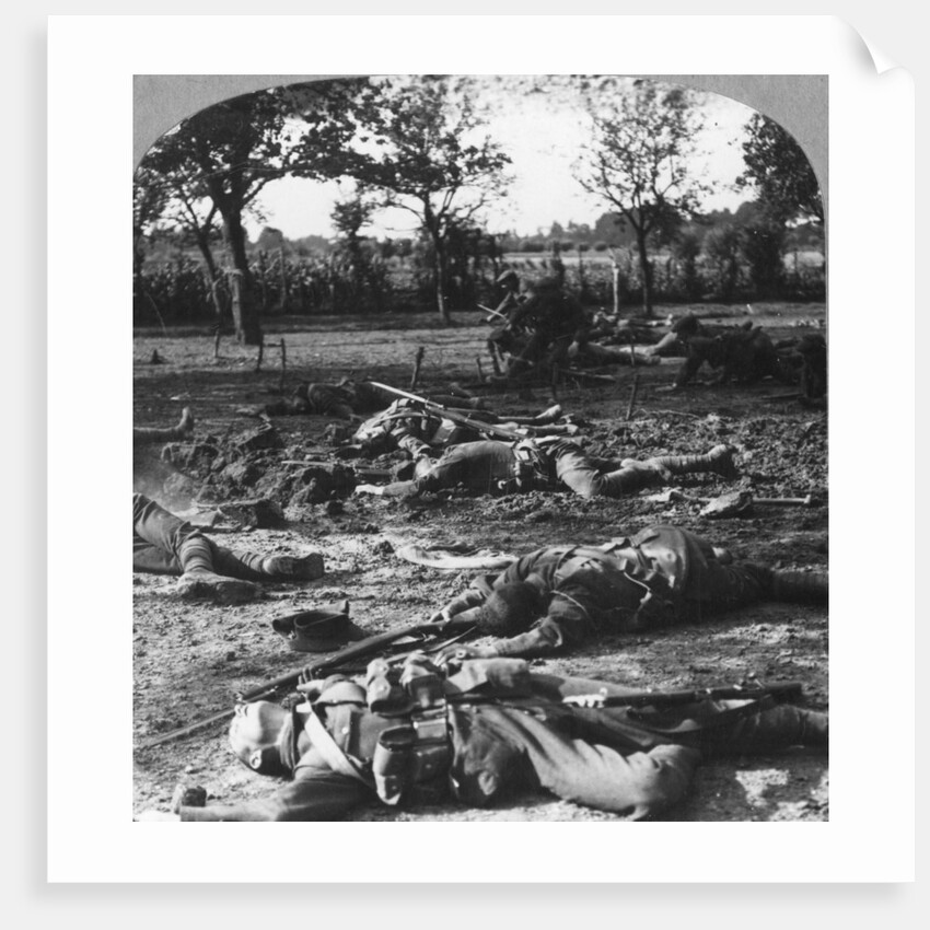 First World War battlefield scene by Realistic Travels Publishers