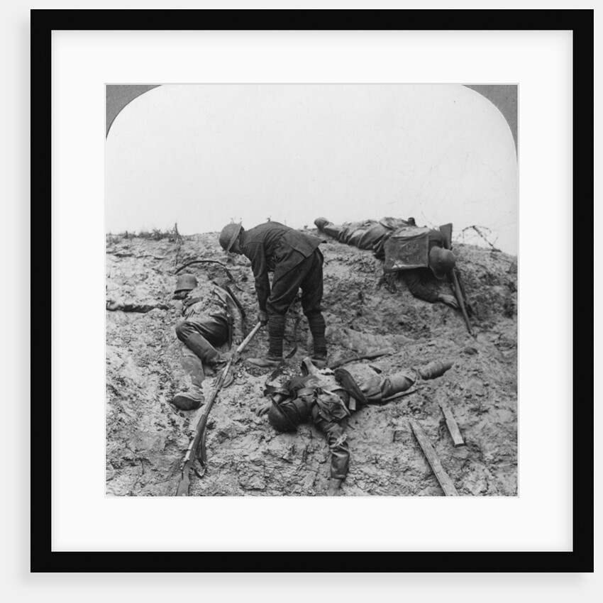 British casualties, Ypres salient, Belgium, World War I by Realistic Travels Publishers