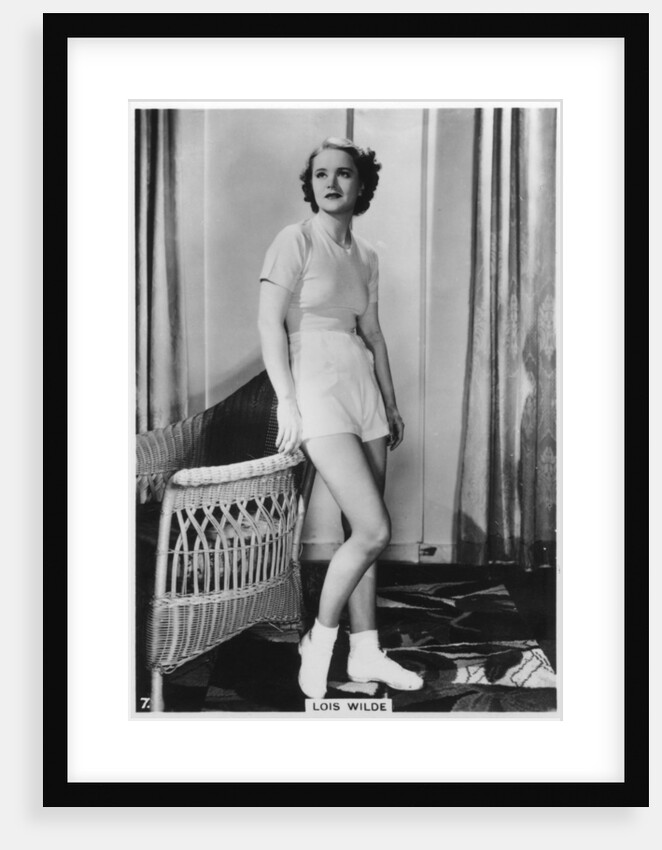 Lois Wilde, American actress by Anonymous