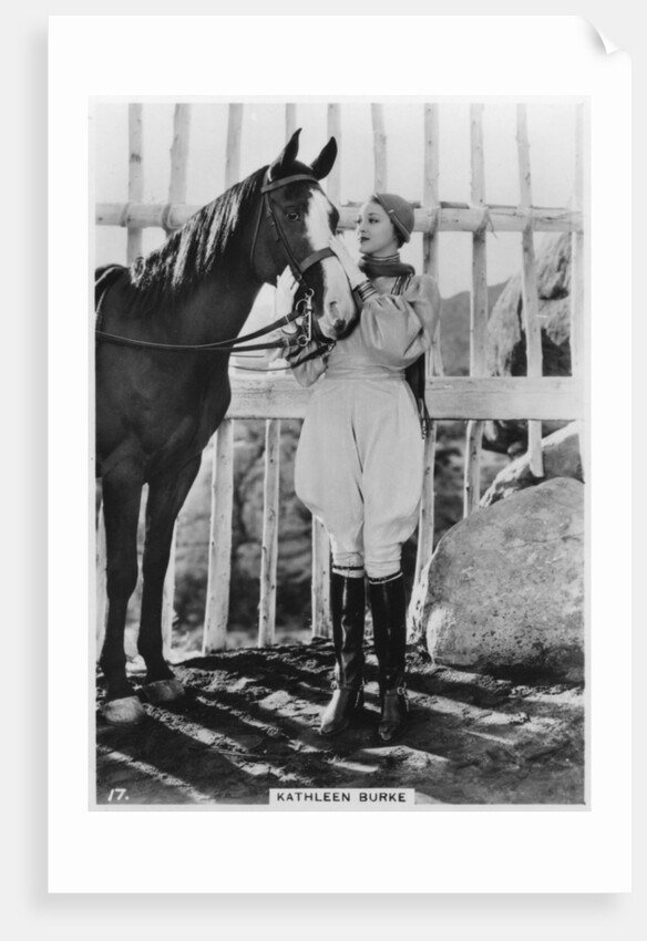 Kathleen Burke, American film actress by Anonymous