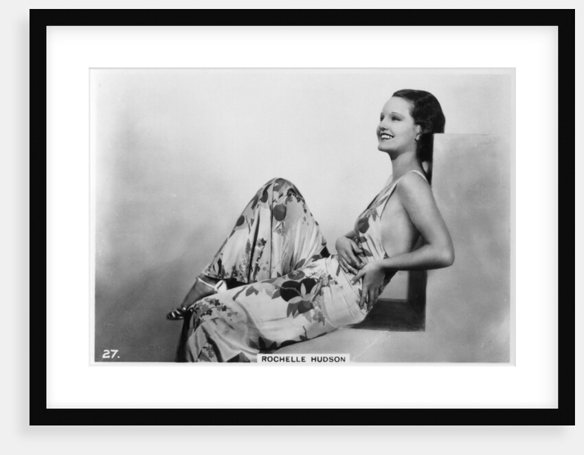 Rochelle Hudson, American film actress by Anonymous