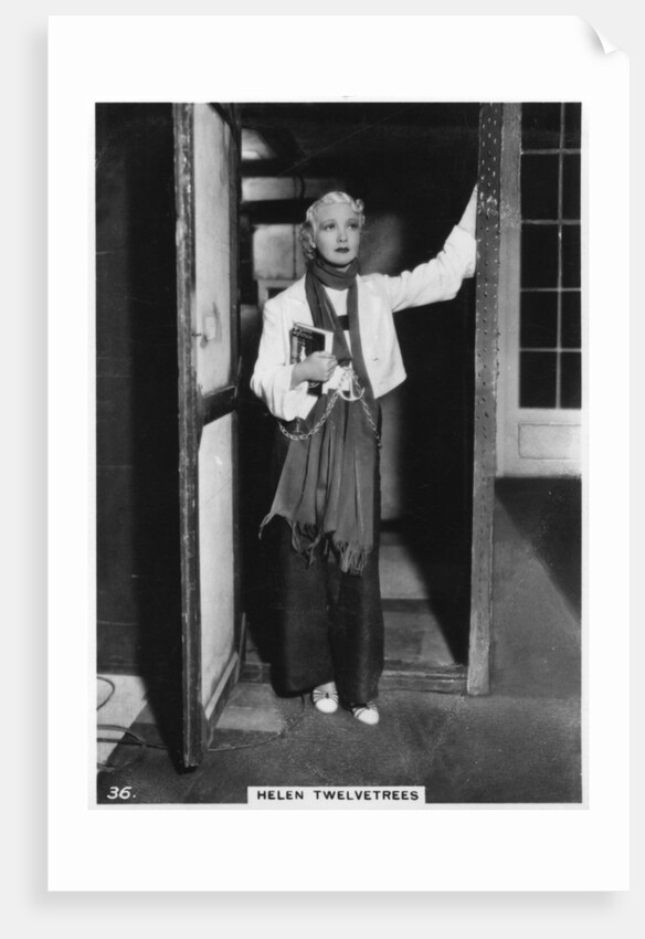 Helen Twelvetrees, American stage and film actress by Anonymous
