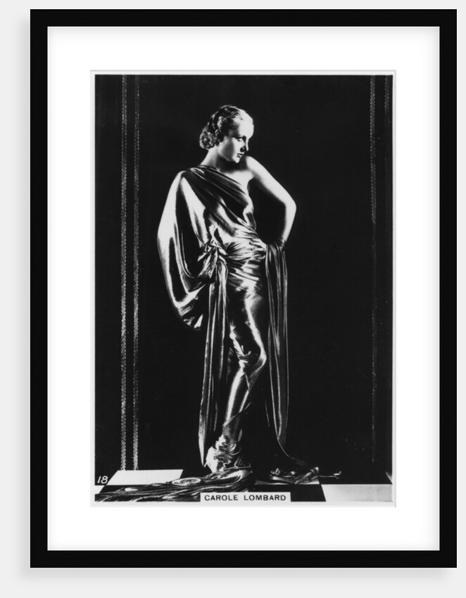 Carole Lombard, American film actress by Anonymous