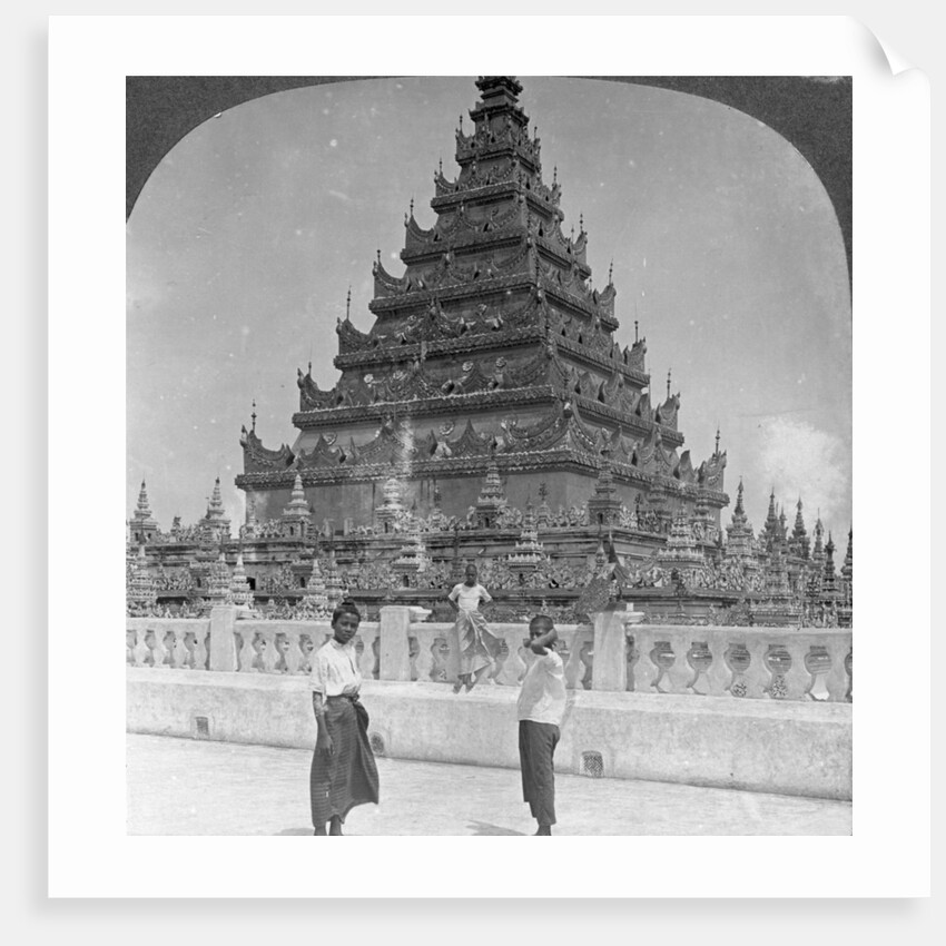 Arakan Pagoda, Mandalay, Burma by Stereo Travel Co