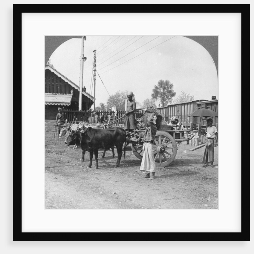Typical railway station, Katha, Burma by Stereo Travel Co