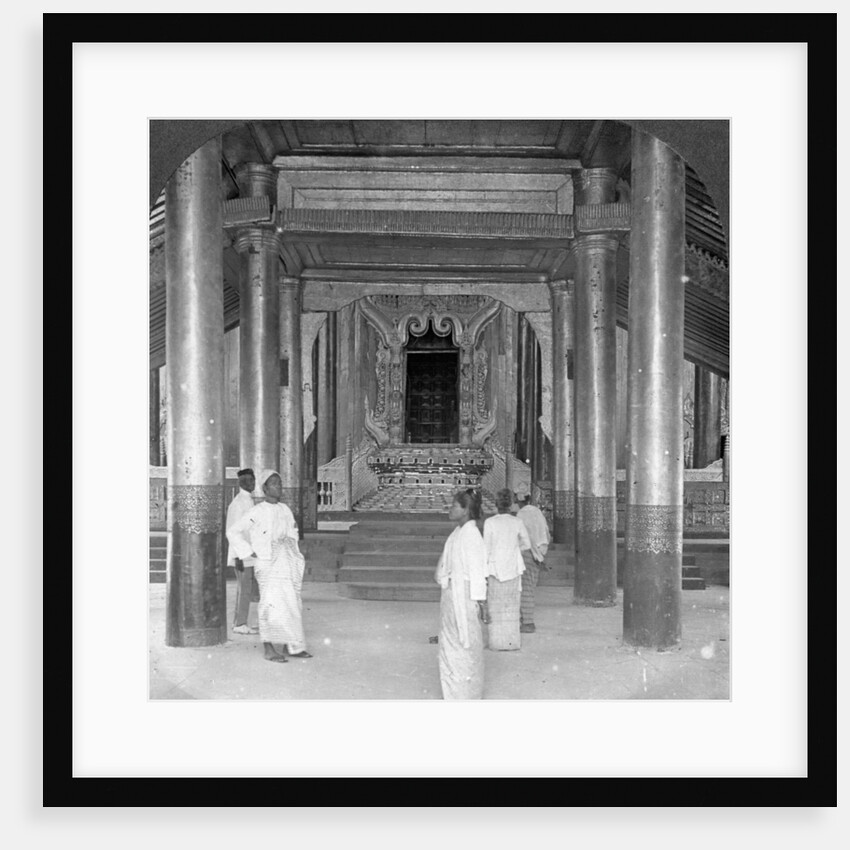 The Lion Throne, Royal Palace, Mandalay, Burma by Stereo Travel Co