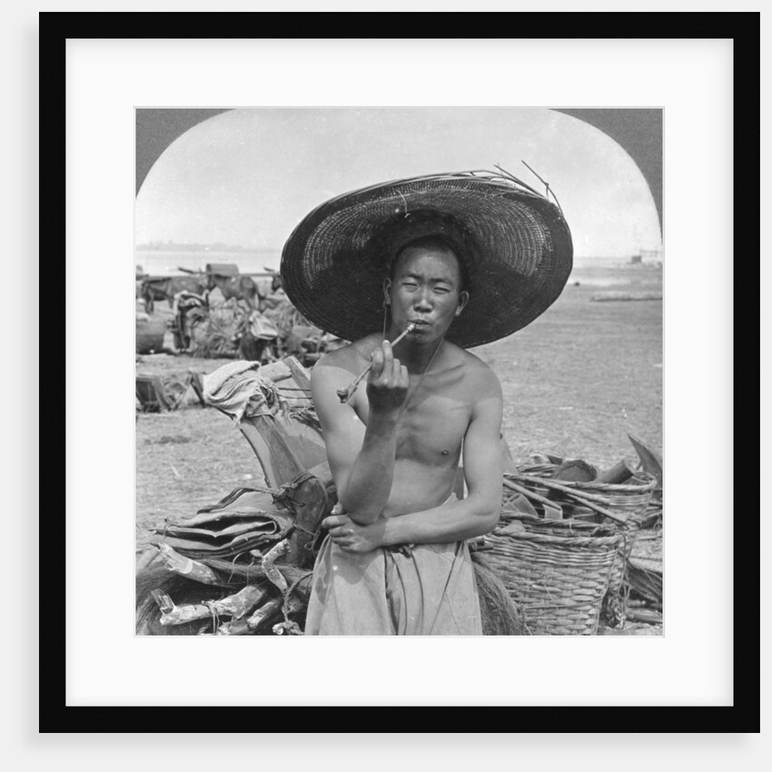 Typical Chinaman, Bhamo, Burma by Stereo Travel Co