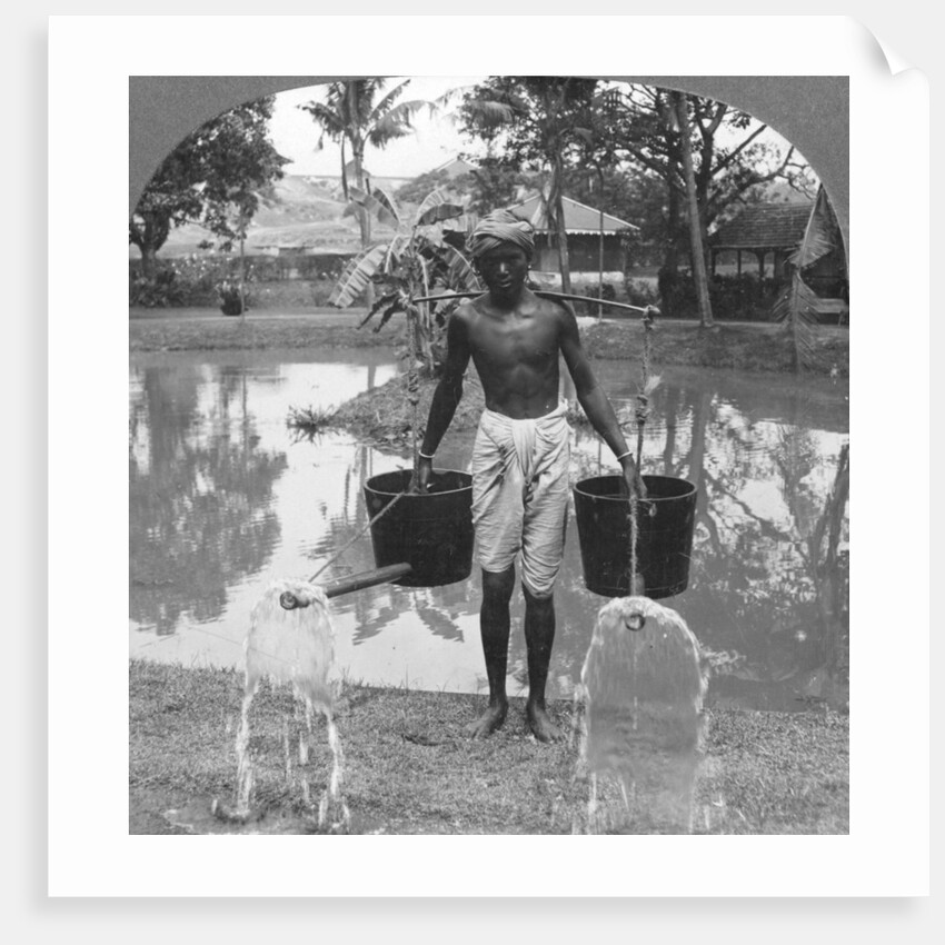 Watering cans used for street sprinkling, Burma by Stereo Travel Co