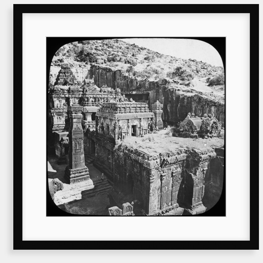 Caves of Ellora, Maharashtra, India by Anonymous