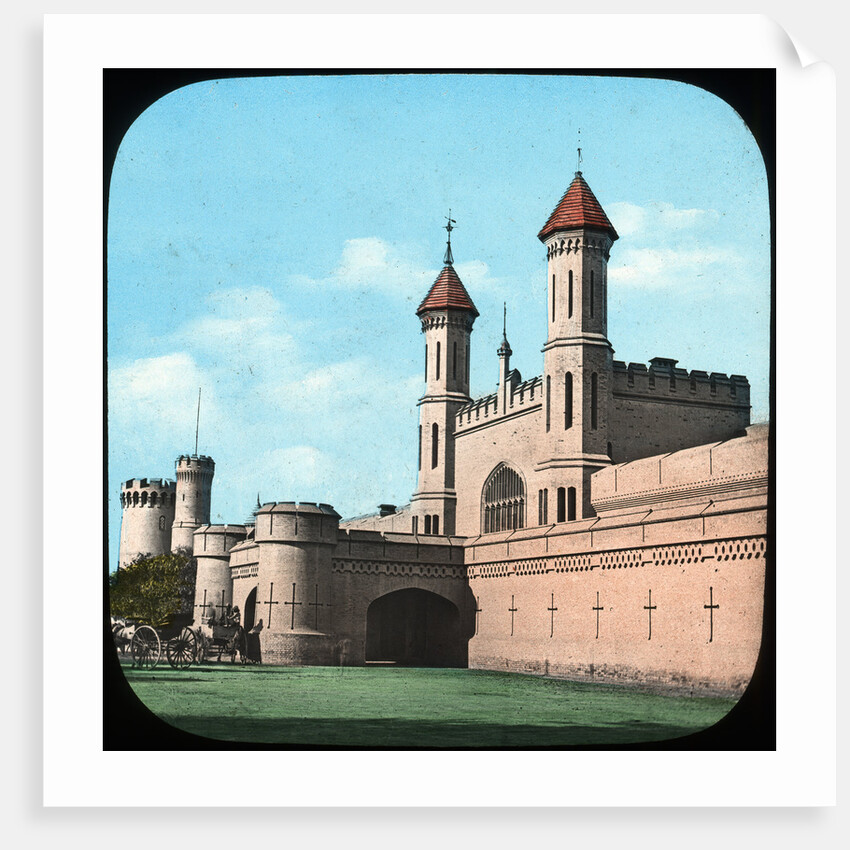 Railway station, Lahore, India by Anonymous