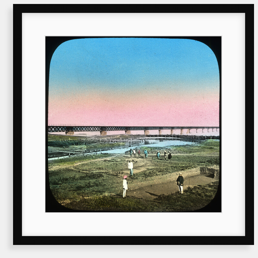 Sutlej Bridge, India by Anonymous