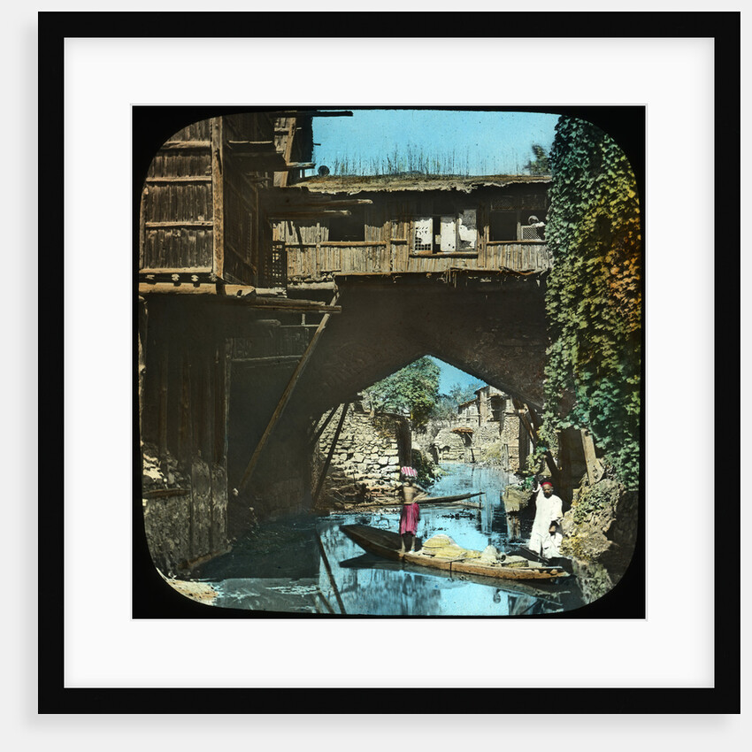 Old bridge, Srinagar, Kashmir, India by Anonymous
