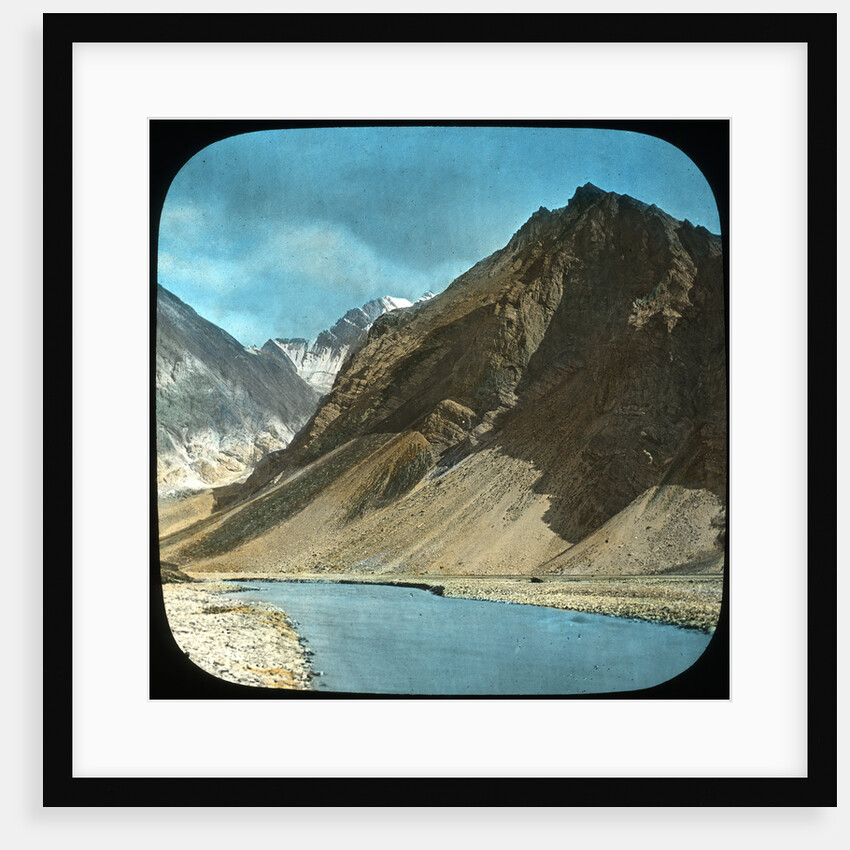 Upper course of the Indus River, Kashmir, India by Anonymous