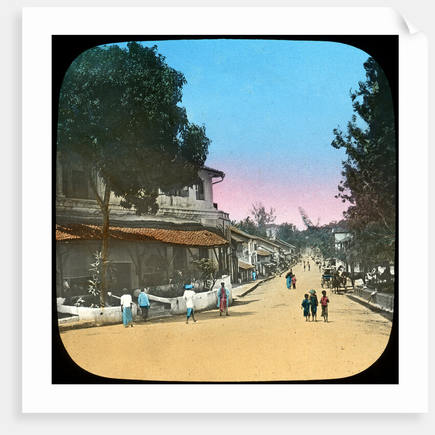 Trincomalee Street, Kandy, Ceylon by Anonymous
