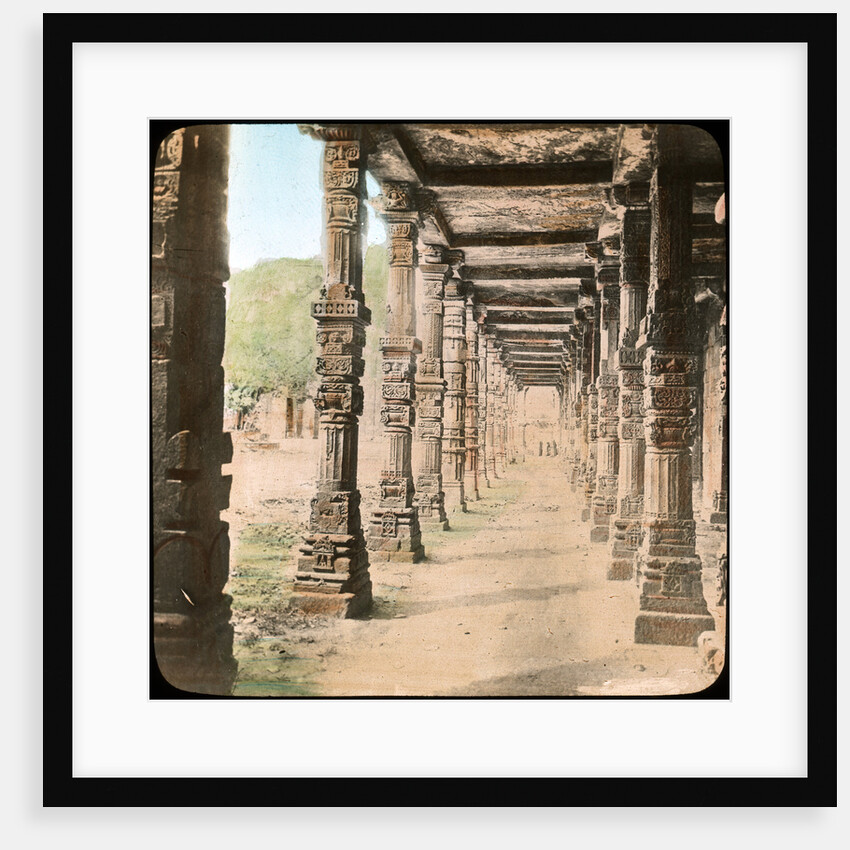 Colonnade, Delhi, India by Anonymous