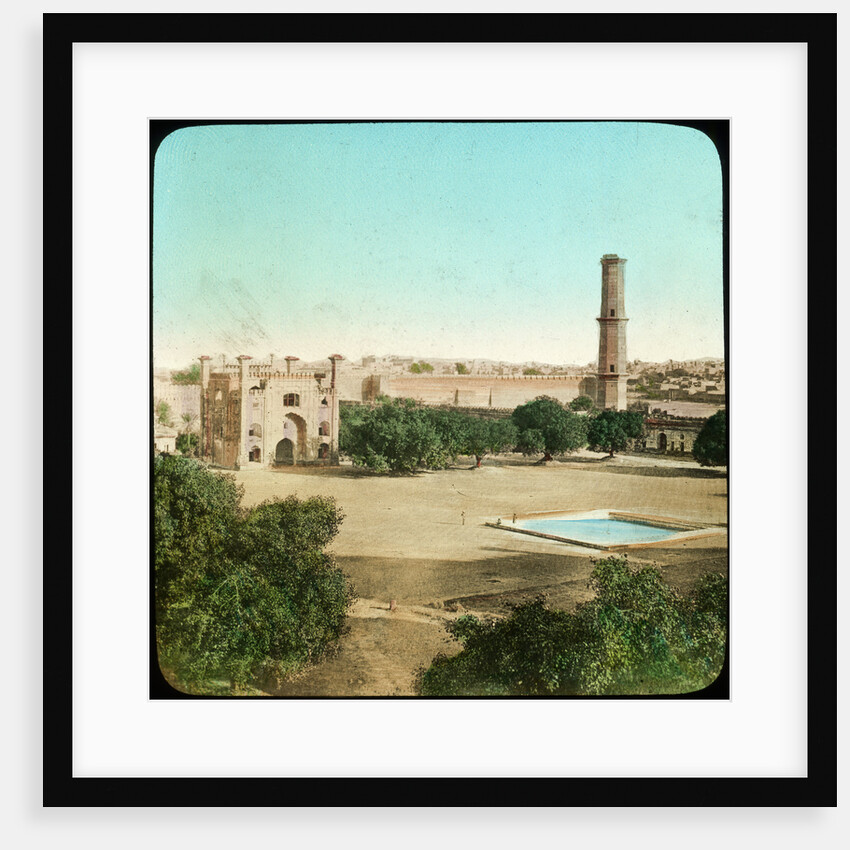 In the Fort, Lahore, India by Anonymous