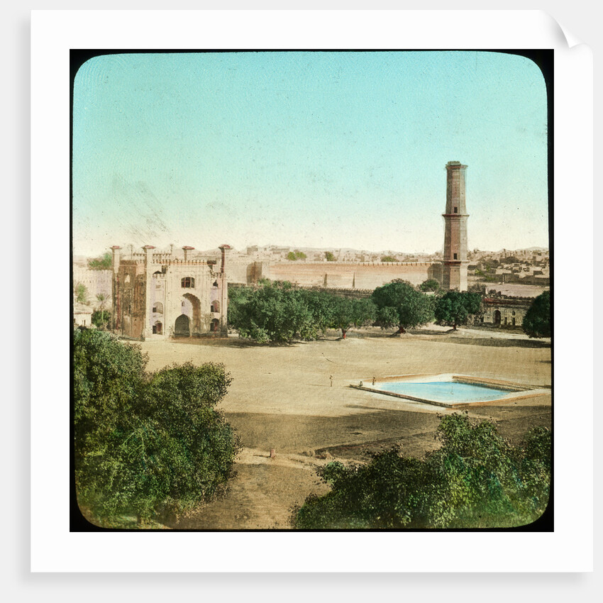 In the Fort, Lahore, India by Anonymous
