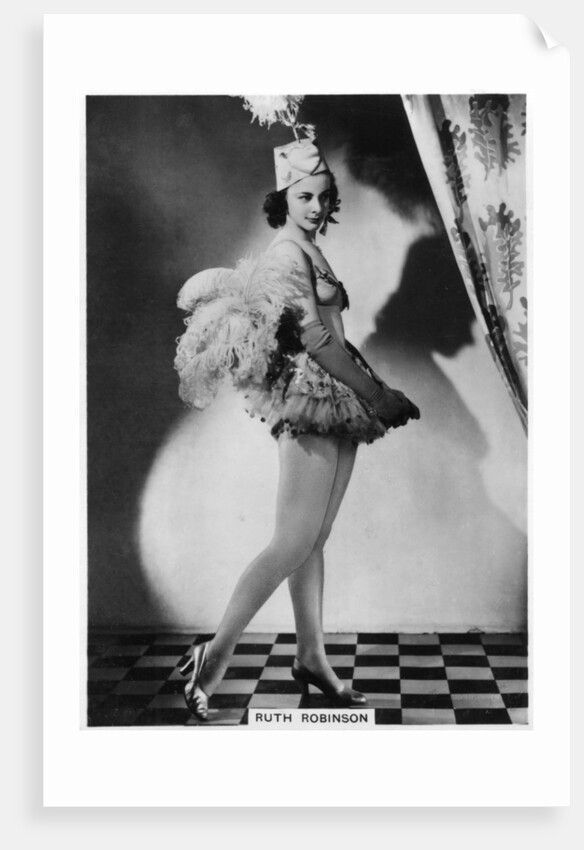 Ruth Robinson, British actress by Anonymous