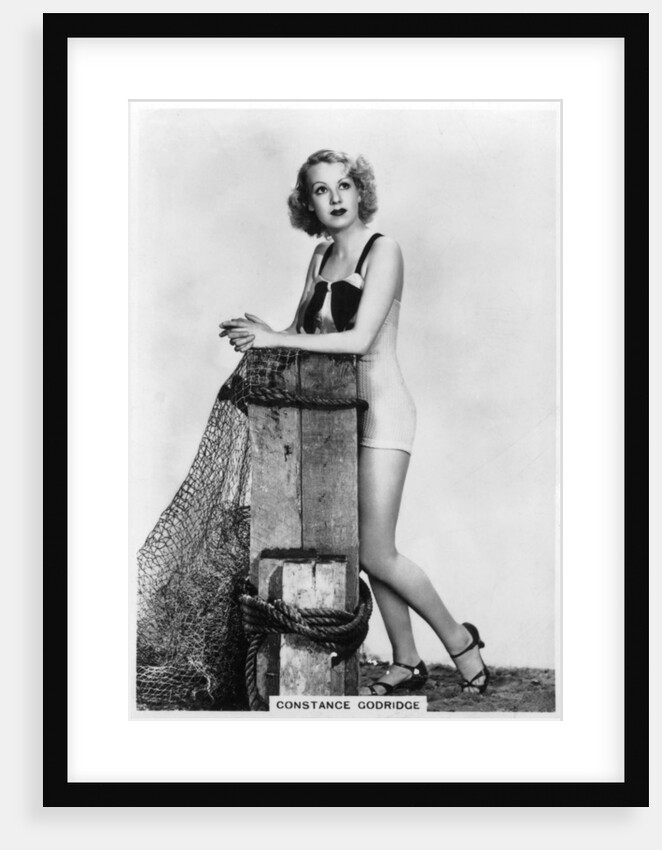 Constance Godridge, British actress by Anonymous