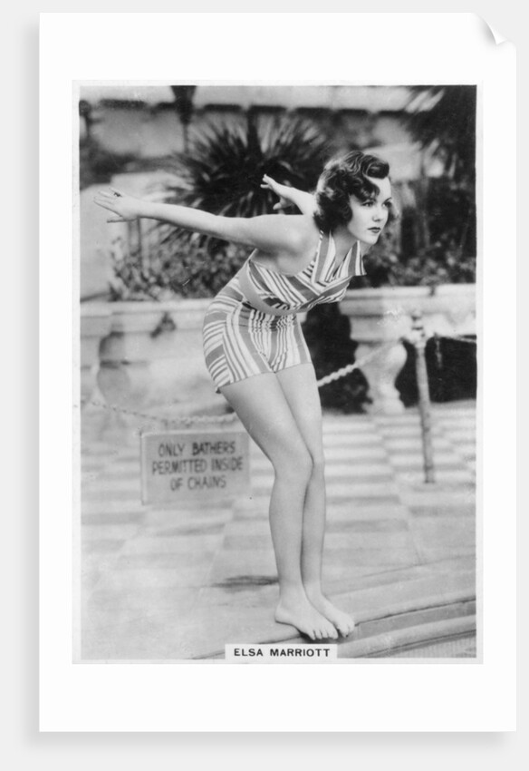 Elsa Marriott, actress by Anonymous