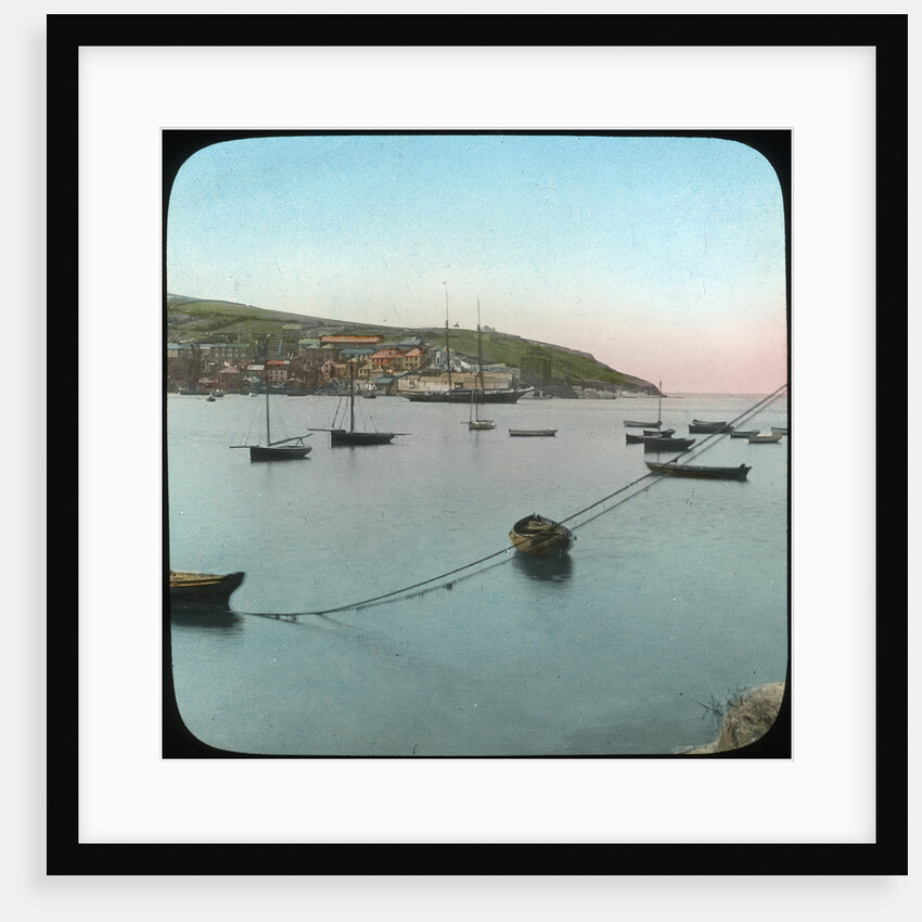 Polruan from Fowey, Cornwall by Church Army Lantern Department