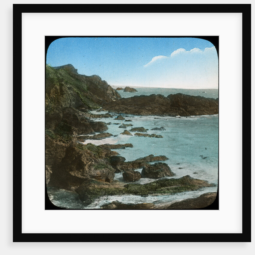 Coastal scene near the Lizard, Cornwall by Church Army Lantern Department