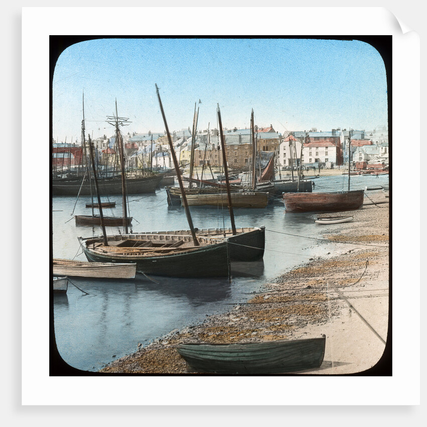 Fishing fleet, St Ives, Cornwall by Church Army Lantern Department