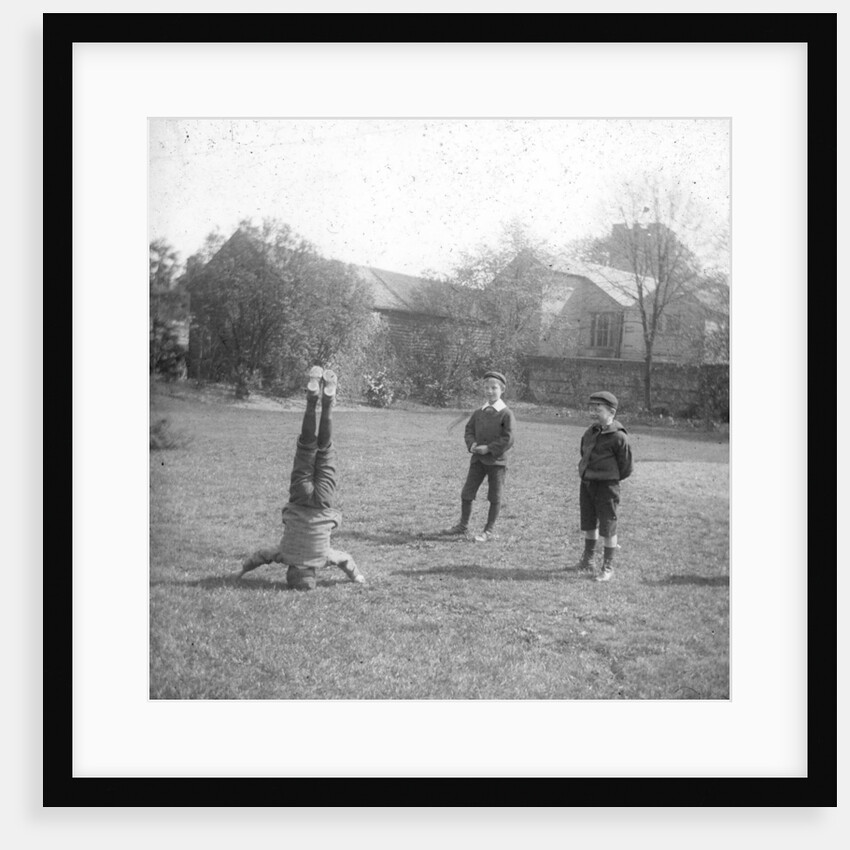 Boys playing by Anonymous