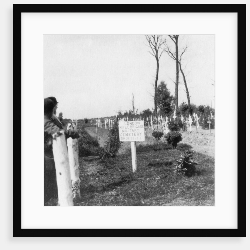 London Rifle Brigade Cemetery, Ploegsteert, Belgium, World War I by Nightingale & Co