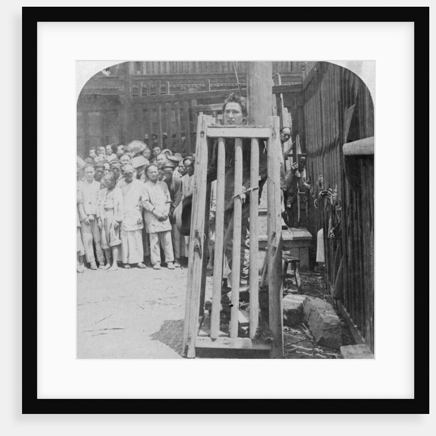 One of China's terrible methods of death punishment by Underwood & Underwood