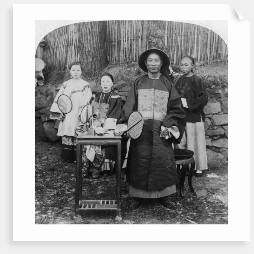 A genial official of interior China, naval mandarin, Kinkow by Underwood & Underwood