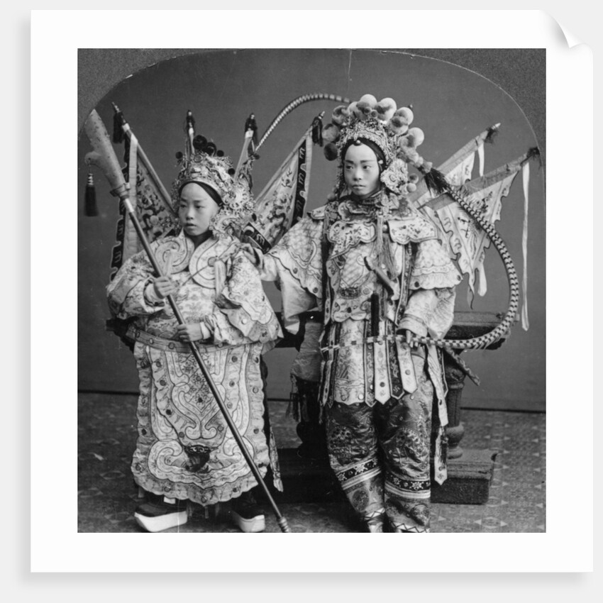 Chinese bride and bridegroom, Canton, China by Keystone View Company