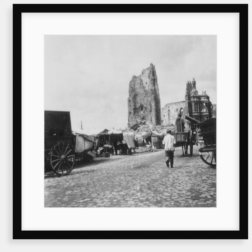 The Hotel de Ville, Arras, France, World War I by Nightingale & Co