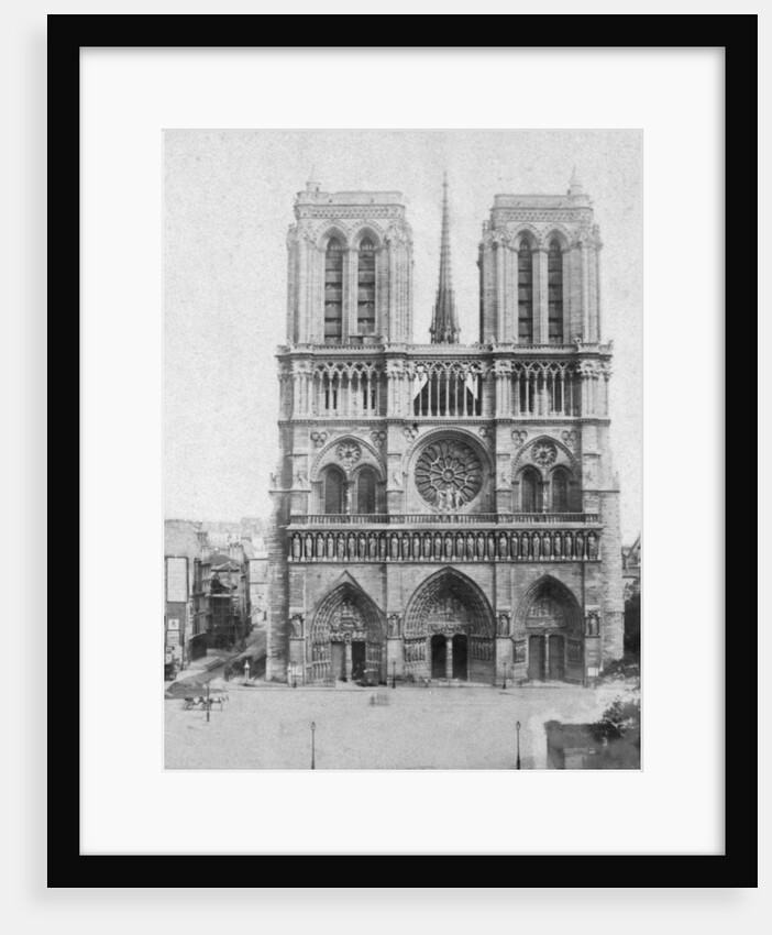Notre Dame de Paris, France by Photographic Company
