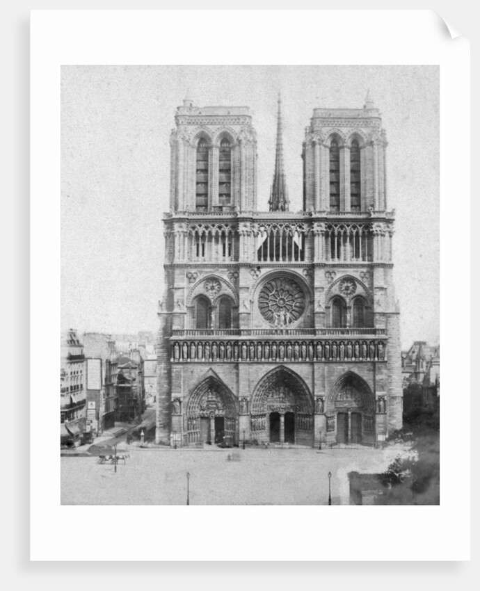 Notre Dame de Paris, France by Photographic Company