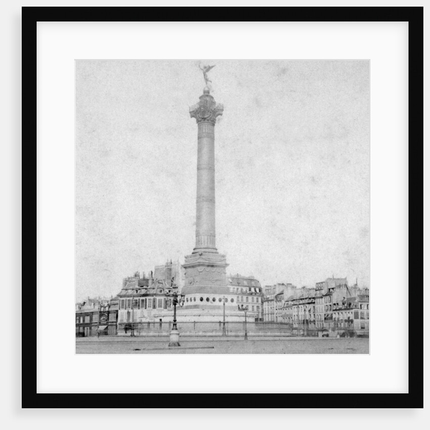 Colonne de Juillet, Place de la Bastille, Paris, France by Anonymous