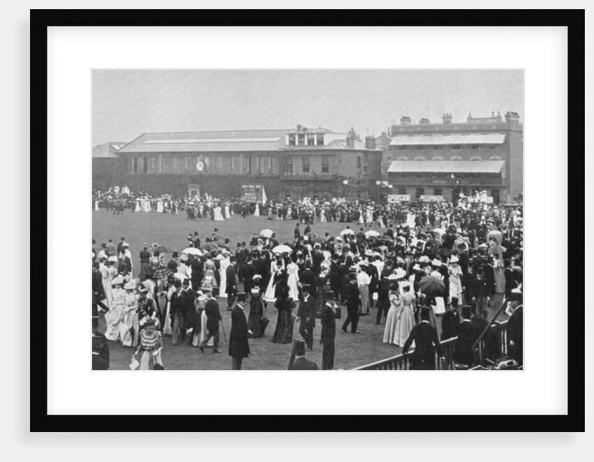 Lord's Cricket Ground, the luncheon interval, London by RW Thomas