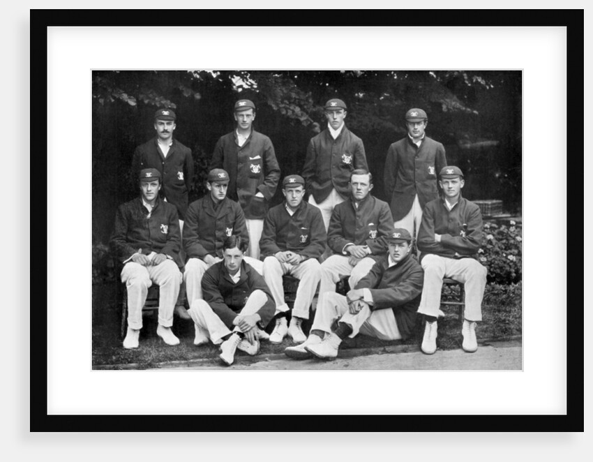 Oxford University cricket XI by Stearn