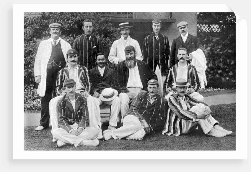 Gentlemen XI for the fixture vs Players at Lord's Cricket Ground, London by WA Rouch