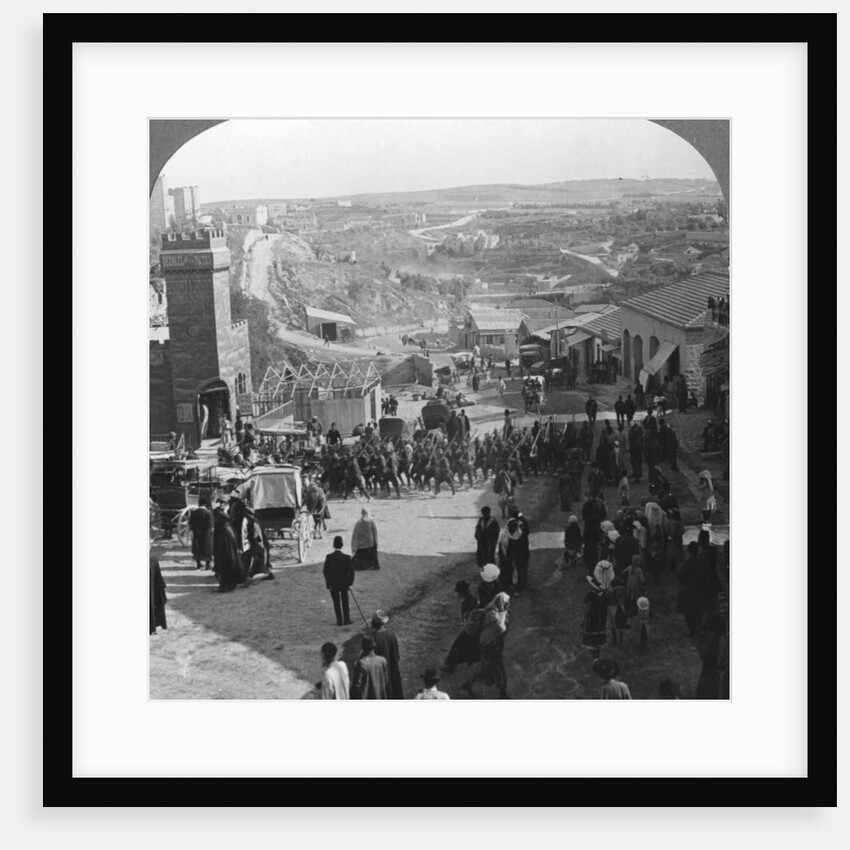 Capture of Jerusalem, Palestine, World War I by Realistic Travels Publishers