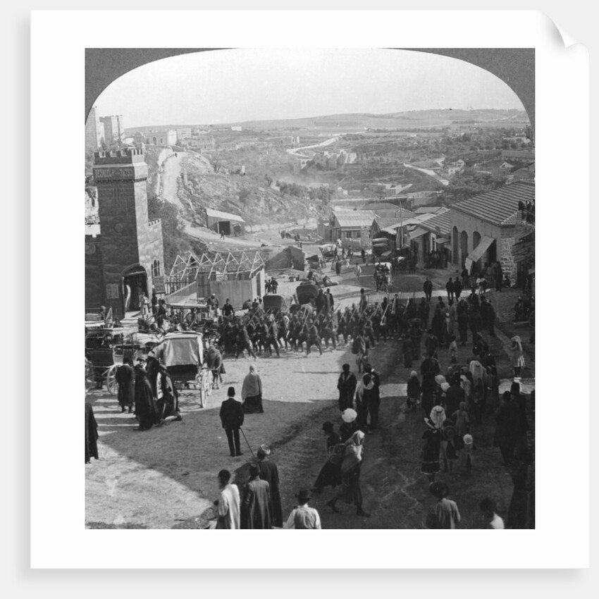 Capture of Jerusalem, Palestine, World War I by Realistic Travels Publishers