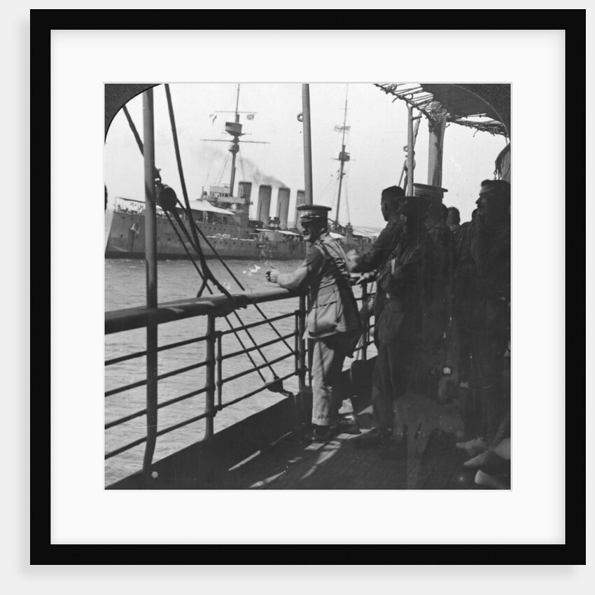 British troops on a troopship, World War I by Realistic Travels Publishers