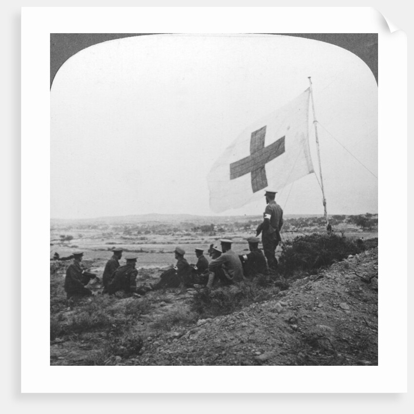 'The British Red Cross in the field, ready for its errand of mercy', World War I by Realistic Travels Publishers