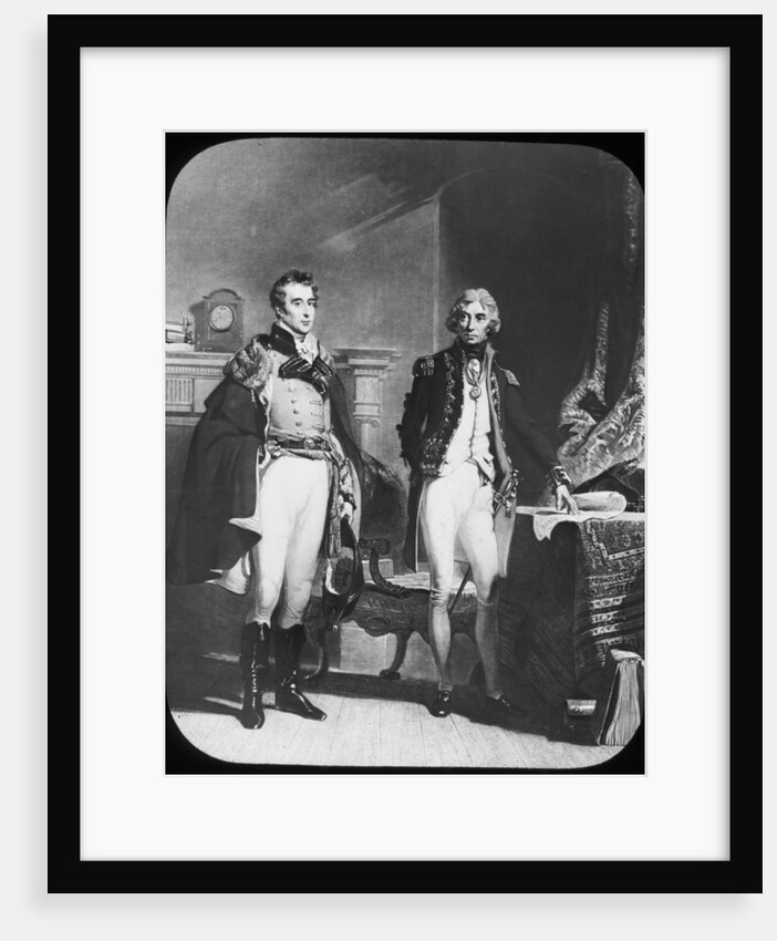 The Army and Navy, Wellington and Nelson by Newton & Co